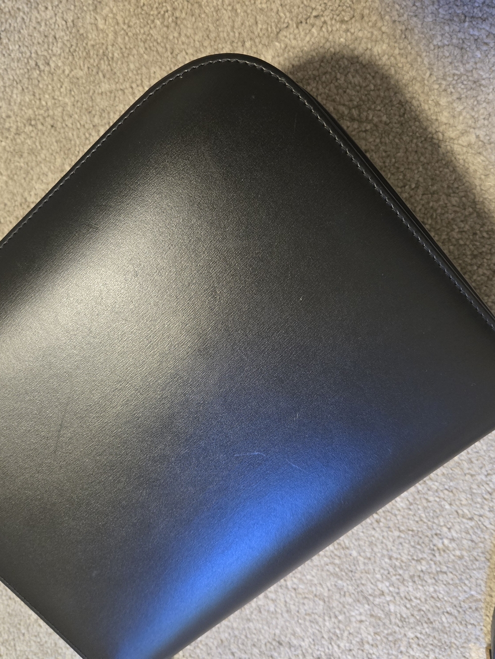 Celine Classic Box Bag In Black Size Medium - Picture 8 of 10